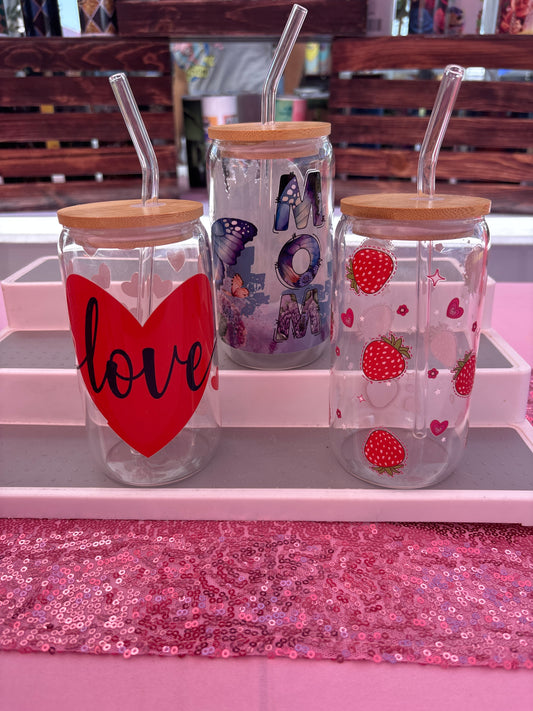 Glass Libby Cups