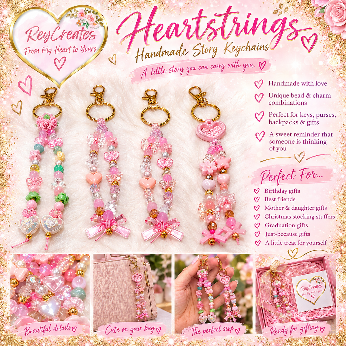Heartstrings Keychains