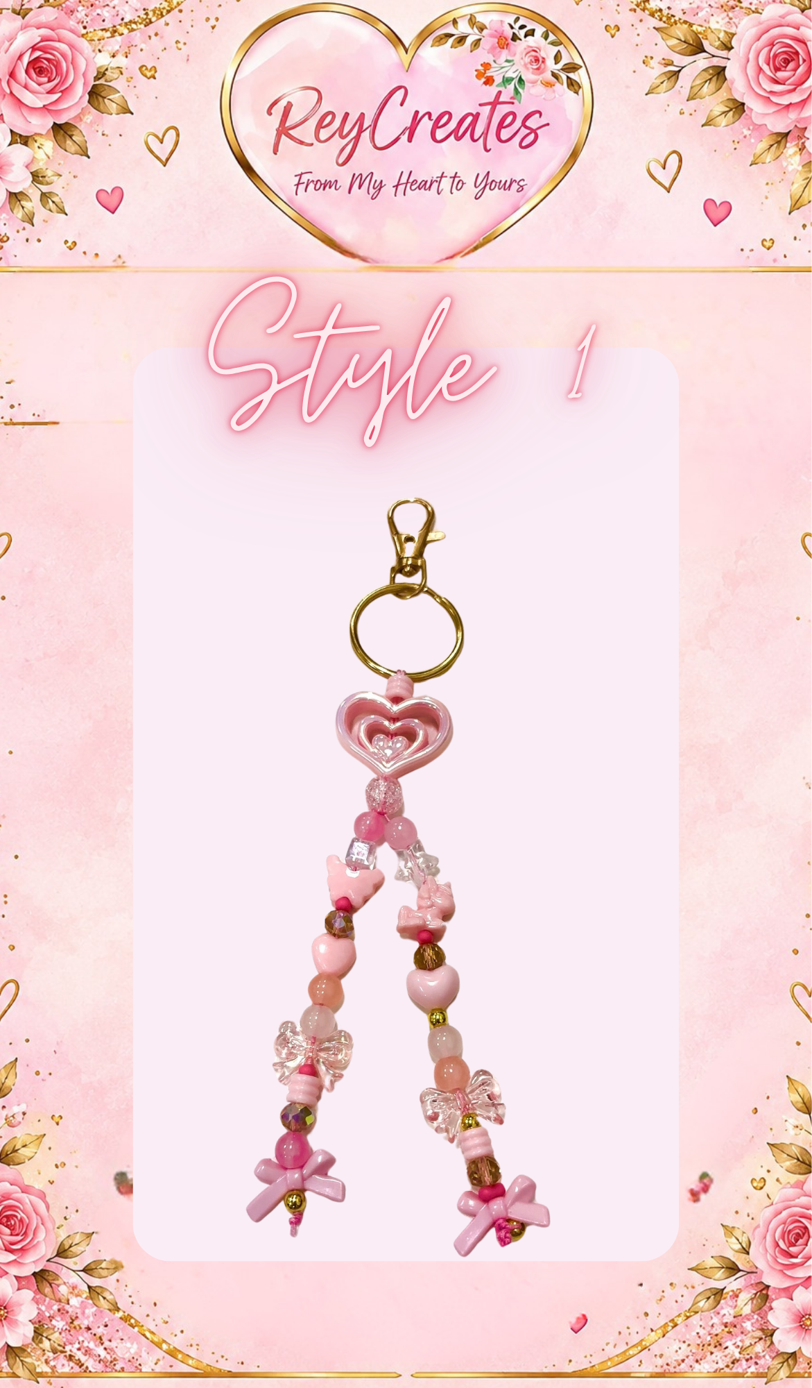 Heartstrings Keychains